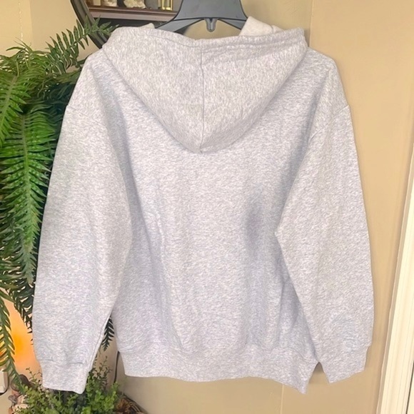 Brand New Disney 100 Heather Gray Zippered Hoodie Sweatshirt Minnie Mickey Bambi - Picture 12 of 16